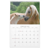 Haflingerは2017年産みます カレンダー (2月 2027)