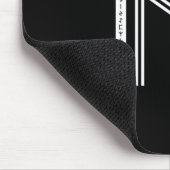 Hagalaz BW Mouse Pad マウスパッド (コーナー)