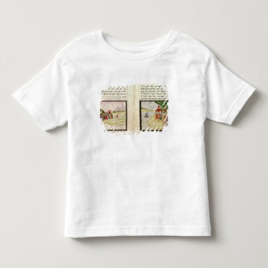 HagarおよびIshmaelの追放 トドラーTシャツ (正面)