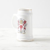 Hageの家紋 ビールジョッキ (正面左)