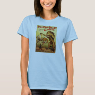 HagenbeckのサーカスのヴィンテージのTシャツ(女の子) Tシャツ