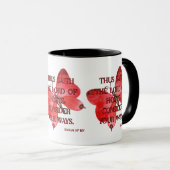 Haggai 1:7 KJV聖句キリスト教聖なる書物、 経典Pic マグカップ (正面右)