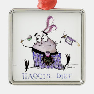 haggisのダイエット メタルオーナメント