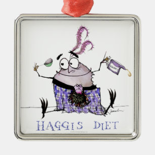 haggisのダイエット メタルオーナメント