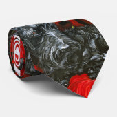 Haggisスコットランドテリア ネクタイ (ロール)