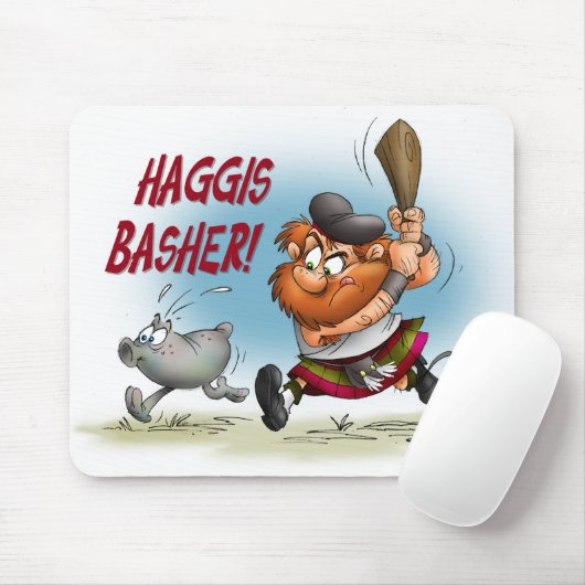Haggis Basher マウスパッド (マウス)
