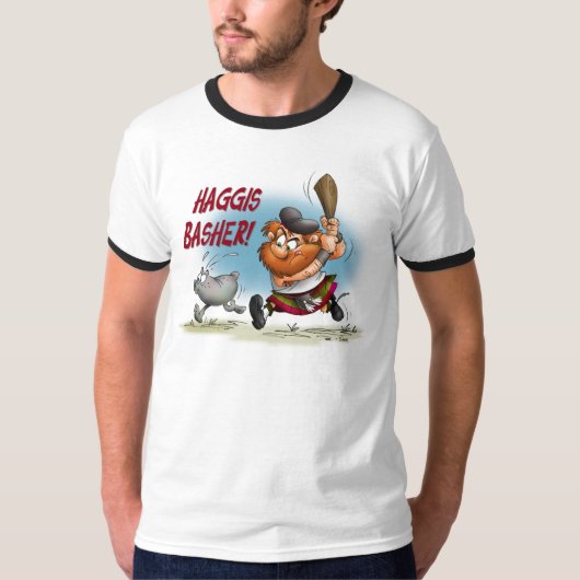 Haggis Basher Tシャツ (正面)
