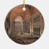 Haghia Sophia、コンスタンチノープルのパブのインテリア。 18 セラミックオーナメント (裏面)