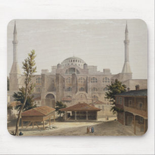 Haghia Sophia、コンスタンチノープルのパブ。 1852年(色l マウスパッド