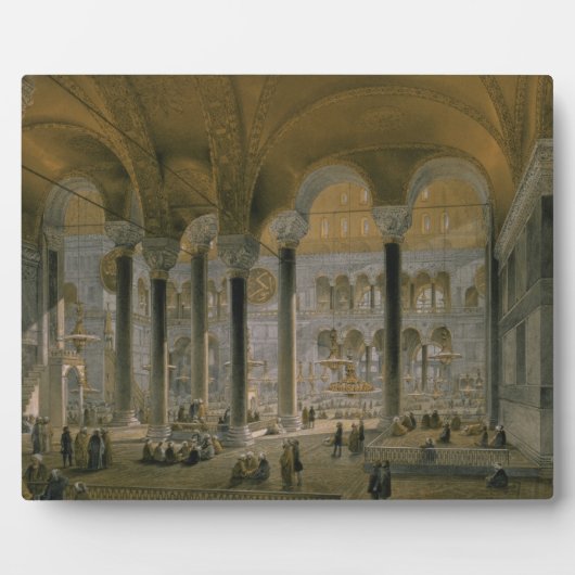 Haghia Sophia、プレート6：北の鳩、彫りb フォトプラーク (正面)