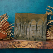 Haghia Sophia、プレート6：北の鳩、彫りb フォトプラーク (側面)