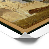 Haghia Sophia, Constantinople, 1843 (キャンバス油) ポスター (角)