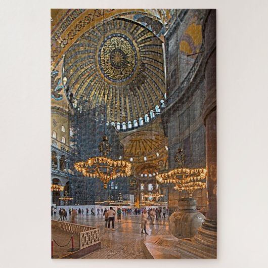 Hagia Sophia。 インテリア・デザイン ジグソーパズル (縦)
