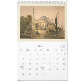 Hagia Sophia 2013の壁掛けカレンダー カレンダー (3月 2027)