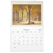 Hagia Sophia 2013の壁掛けカレンダー カレンダー (2月 2027)