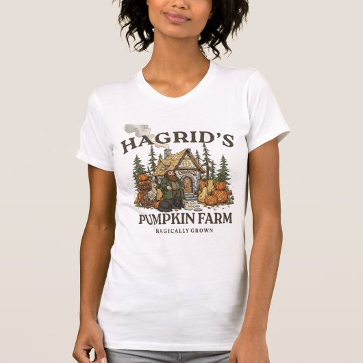 Hagrid's Pumpkin Farm: Magically Grown T-Shirt  Tシャツ (正面)