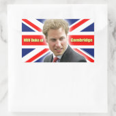 HAHケンブリッジ公素晴らし-! 長方形シール (バッグ)