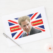 HAHケンブリッジ公素晴らし-! 長方形シール (封筒)