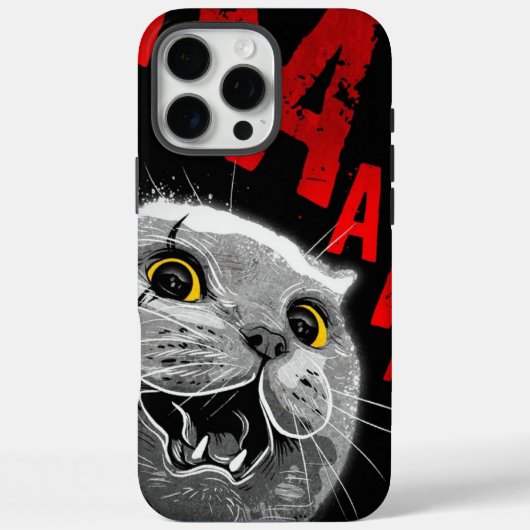 HAHAHA Cat Case-Mate iPhoneケース (裏面)