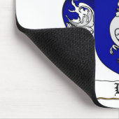 HAHNの家紋- HAHNの紋章付き外衣 マウスパッド (コーナー)