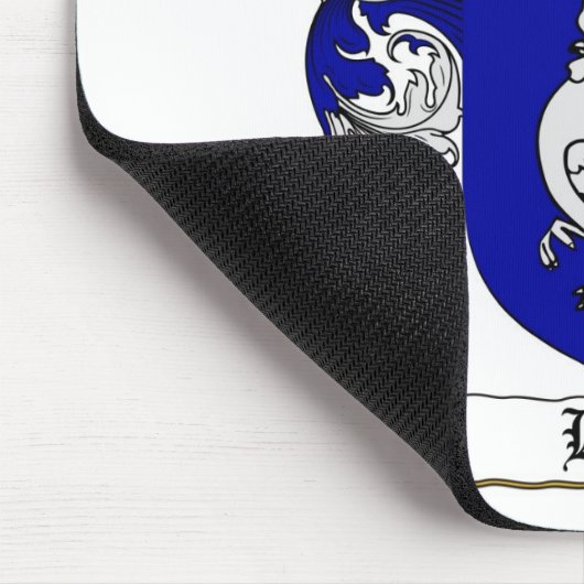 HAHNの家紋- HAHNの紋章付き外衣 マウスパッド (コーナー)