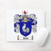 HAHNの家紋- HAHNの紋章付き外衣 マウスパッド (マウス)