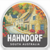 Hahndorf, South Australiaステッカー シール (正面)