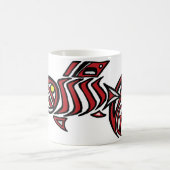 Haidaのサケ コーヒーマグカップ (中央)