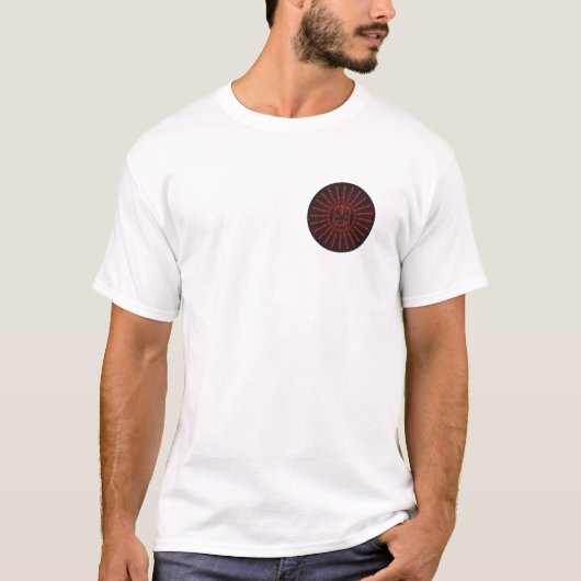 Haidaのハート Tシャツ (正面)