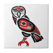 Haidaのフクロウ2014年 タイル (正面)