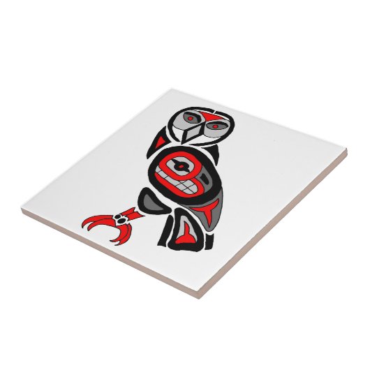 Haidaのフクロウ2014年 タイル (側面)