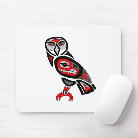 Haidaのフクロウ2014年 マウスパッド (マウス)