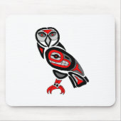 Haidaのフクロウ2014年 マウスパッド (正面)