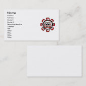 Haidaの太陽のbussinessカード 名刺 (正面/裏面)