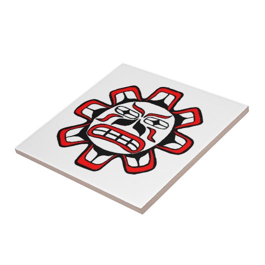 Haidaの太陽 タイル (側面)