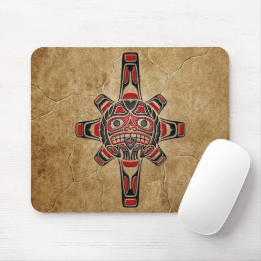 Haidaの日曜日の石造りのマスク マウスパッド (マウス)