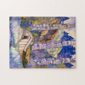 Haida Totems、Cha-atl、Queen Charlotte Island ジグソーパズル (横)