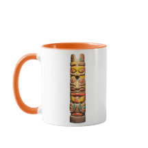 Haida Visionquest J #222 - Tribal Totemコーヒーマグ