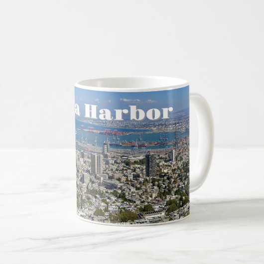 Haifa Harbor Coffee Mug コーヒーマグカップ (正面右)