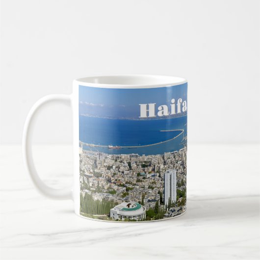 Haifa Harbor Coffee Mug コーヒーマグカップ (左)