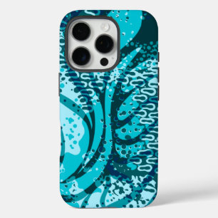 Haight Ashburyのサイケデリックな穹窖のiPhone 5の場合 iPhone 16 Proケース