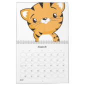 Haikooの動物園のカレンダー カレンダー (3月 2027)