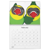 Haikooの動物園のカレンダー カレンダー (2月 2027)