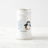 Haikooの動物園ビールステイン ビールジョッキ (中央)