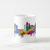 Haikou China Skyline コーヒーマグカップ (中央)