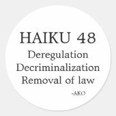 HAIKU 48 ラウンドシール (正面)