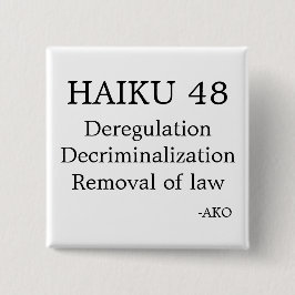 HAIKU 48 SQUARE BUTTON 缶バッジ