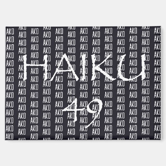 HAIKU 49 MAGNET マグネット (正面)