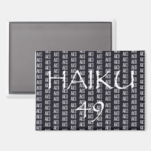 HAIKU 49 MAGNET マグネット (正面/裏面)