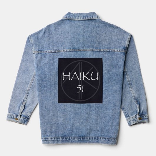 HAIKU 51 デニムジャケット (裏面)